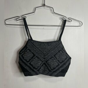 No Boundaries Lace Floral Design Bralette